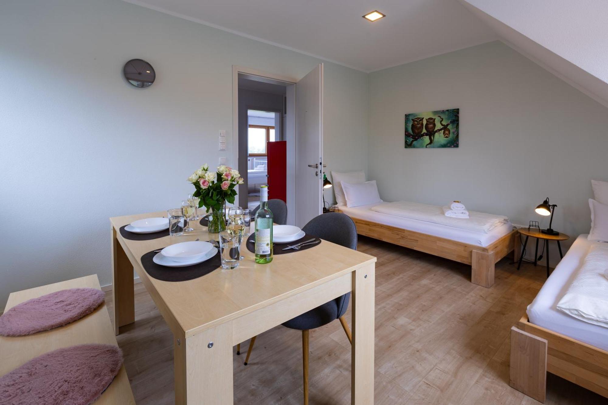 Schee Ferienwohnung Dinkelsbuehl Lohe Bagian luar foto